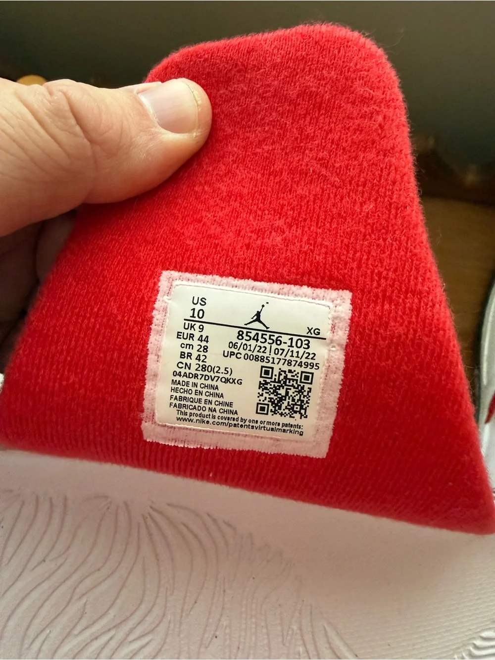 Men’s Jordan 3 Slides- Size 10 - Picture 5 of 5
